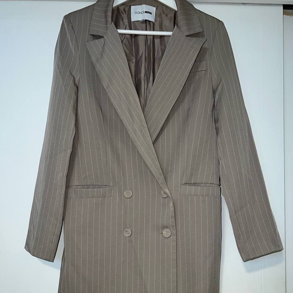 Fashion Nova Blazer Dress